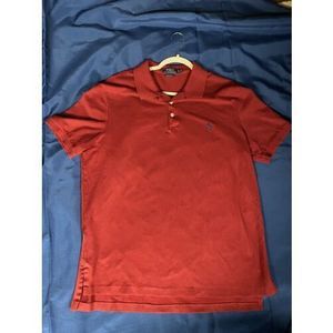 Polo Ralph Lauren Men's Red Stretch Mesh Fit Polo Shirt Size XL